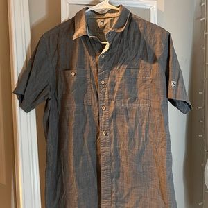 Kuhl gray button down